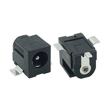 SMT DC Power Jack Connector, 5A, Horizontal