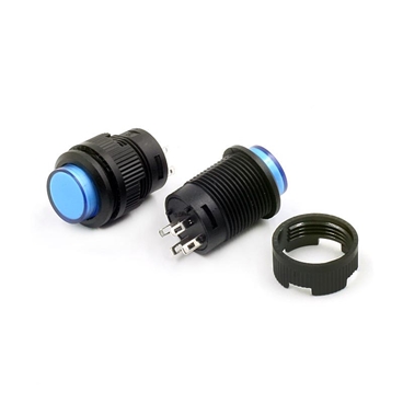 16mm 4PIN LED Lamp Self-locking Latching Push Button Switch