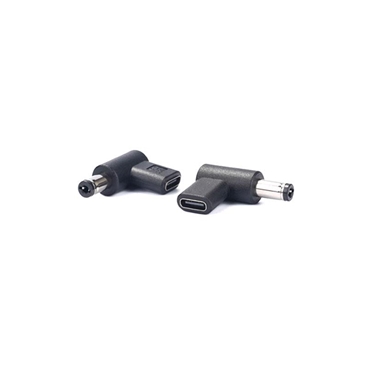Type C USB-C to DC 5.5x2.5mm Adapter PD Emulator Trigger 90 Degree Angled