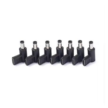 Type C USB-C to DC 5.5x2.5mm Adapter PD Emulator Trigger 90 Degree Angled