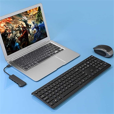 USB-C Hub to 4 Type A USB 3.2 Gen 1 Ports Portable Travel Series