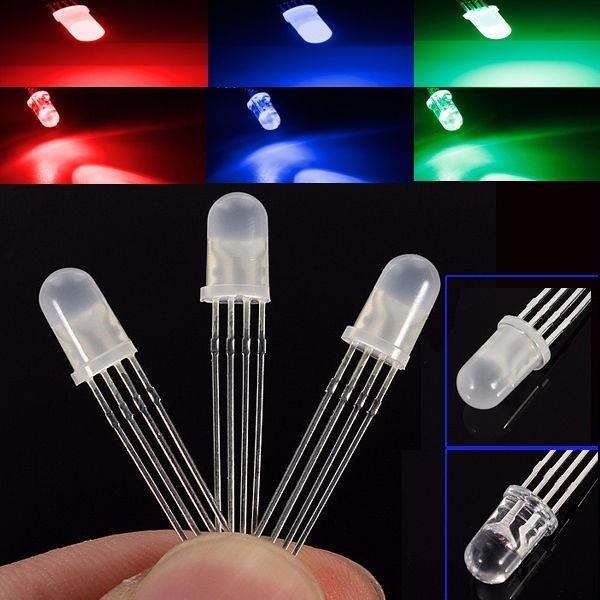 5mm Common Anode RGB Emitting Diode Lamp