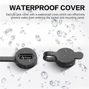 Waterproof Jack Cable USB-C Type C Female Panel Mount Connector