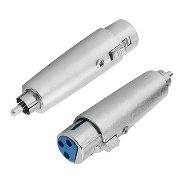XLR Female to RCA Male Adapter